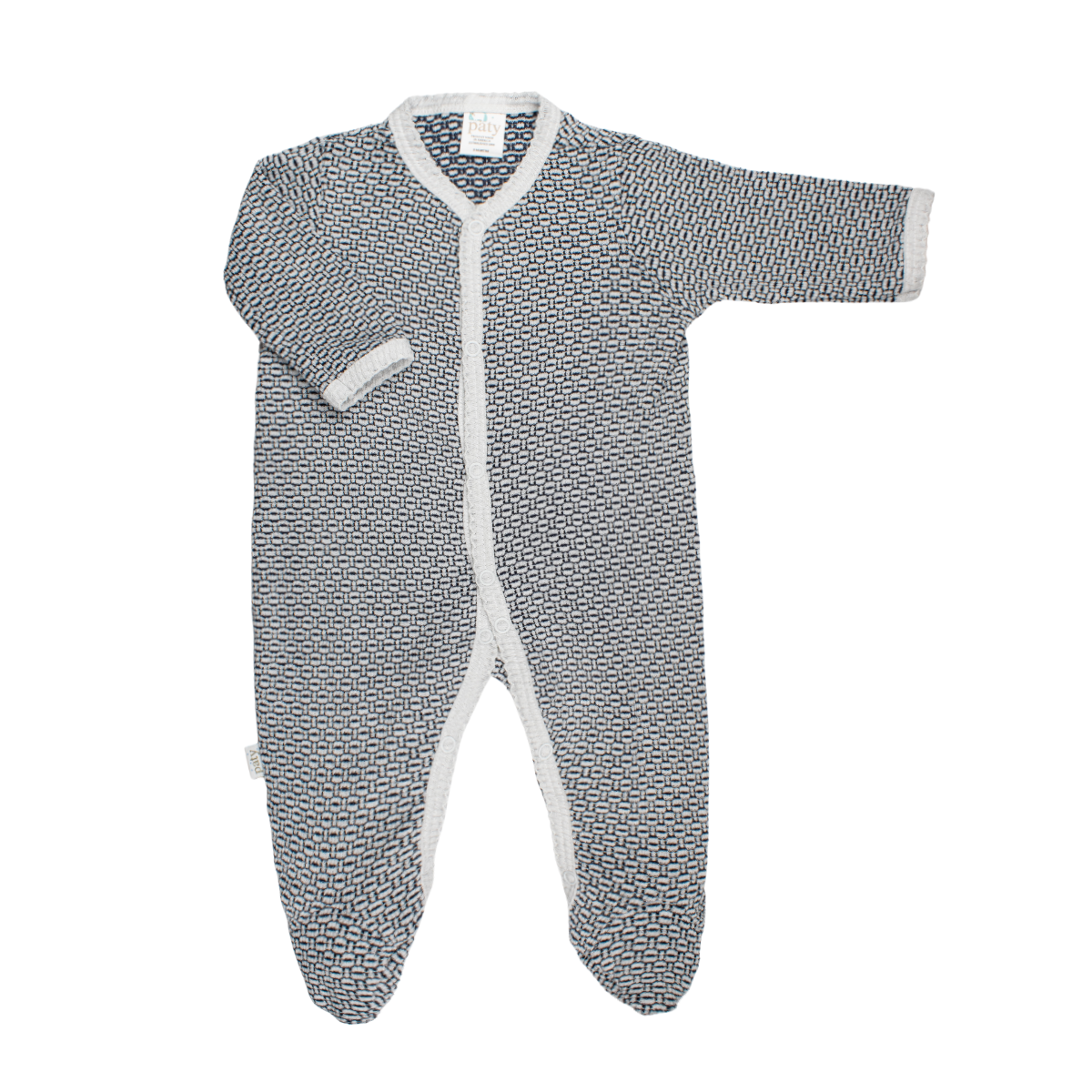 Paty Knit Footie #219