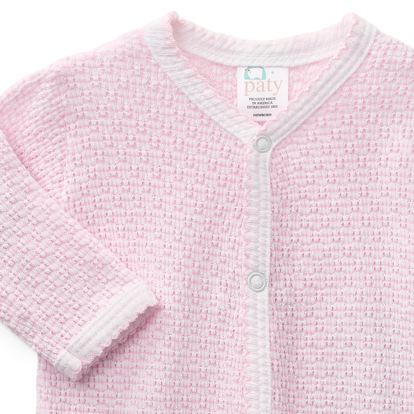 Paty Knit Solid Color Footie
