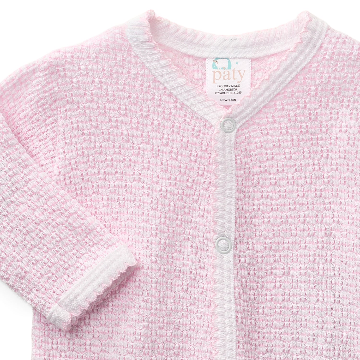 Paty Knit Solid Color Footie