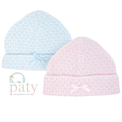 Paty Knit Saylor Beanie with or without bow #226