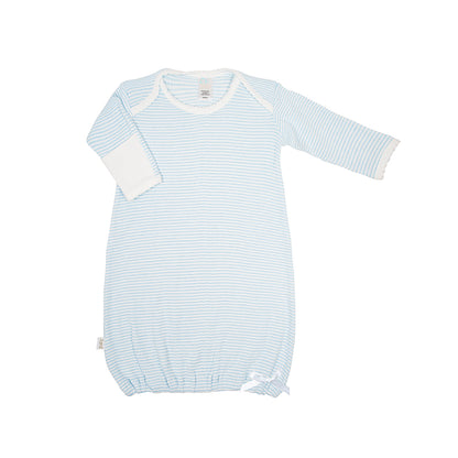 LS Rib Knit Lap Shoulder Gown #RB1501