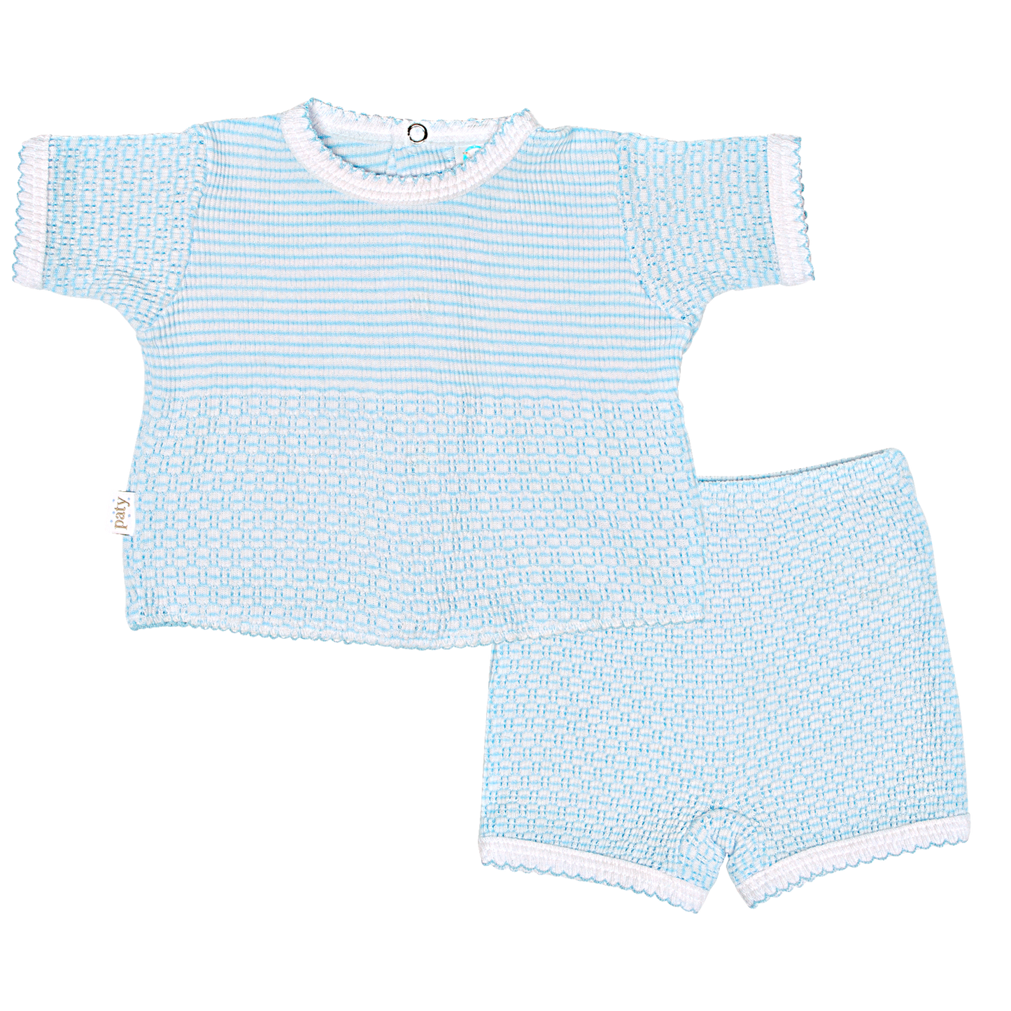 Paty Knit Shorts Set #230