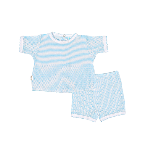 Paty Knit Shorts Set #230