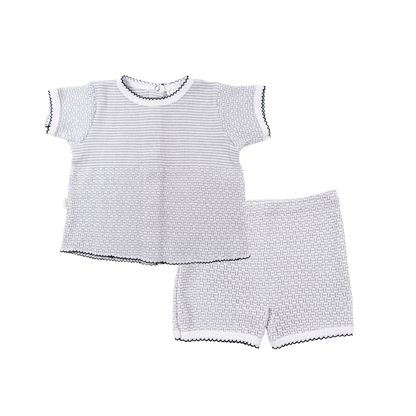 Paty Knit Shorts Set #230