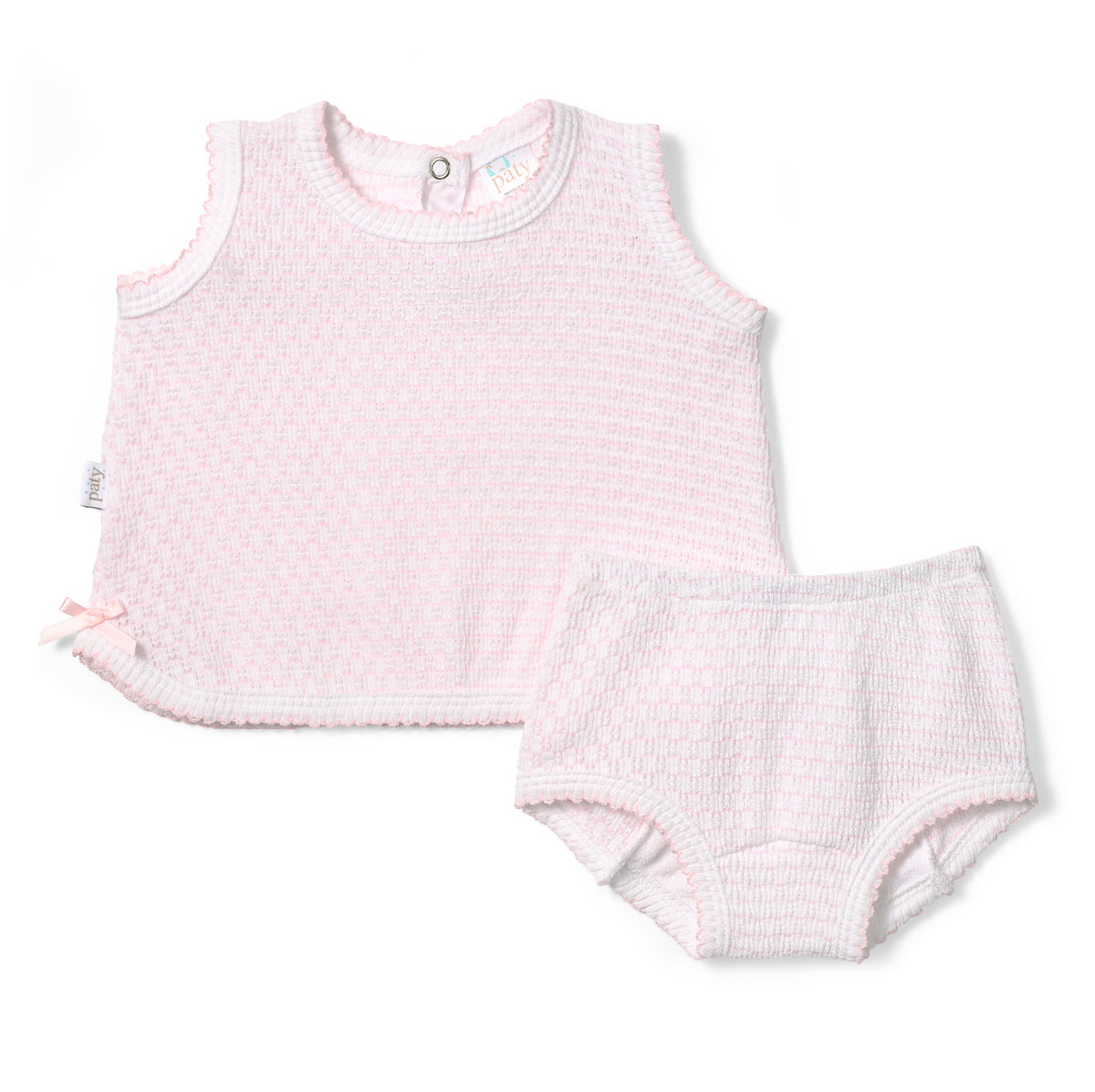 PatyKnit™ Solid Color Diaper Set