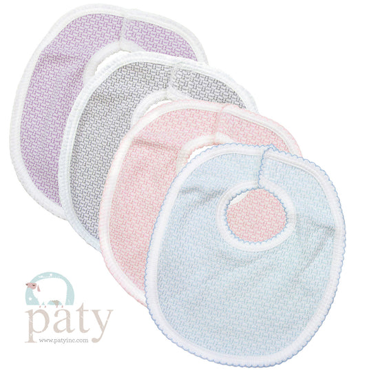 Paty Knit Solid Color Bib #251