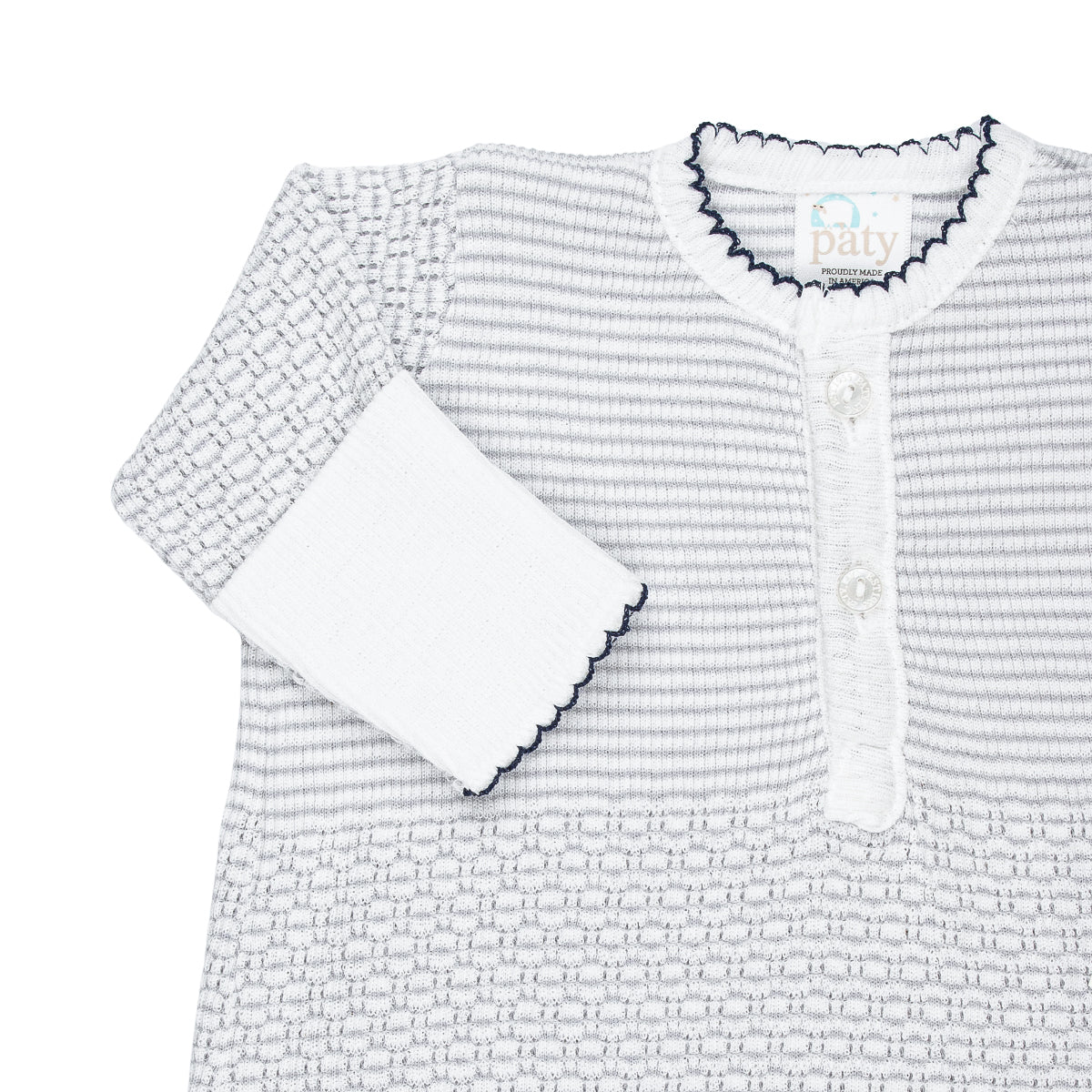 Paty Knit, Placket Gown