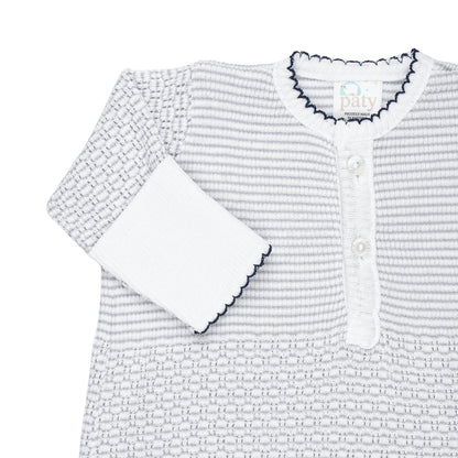 Paty Knit, Placket Gown