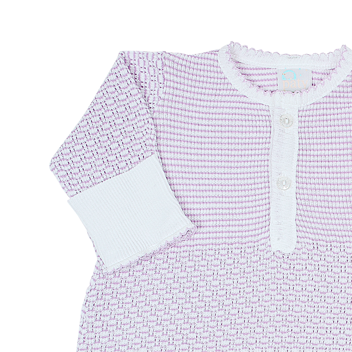 Paty Knit, Placket Gown