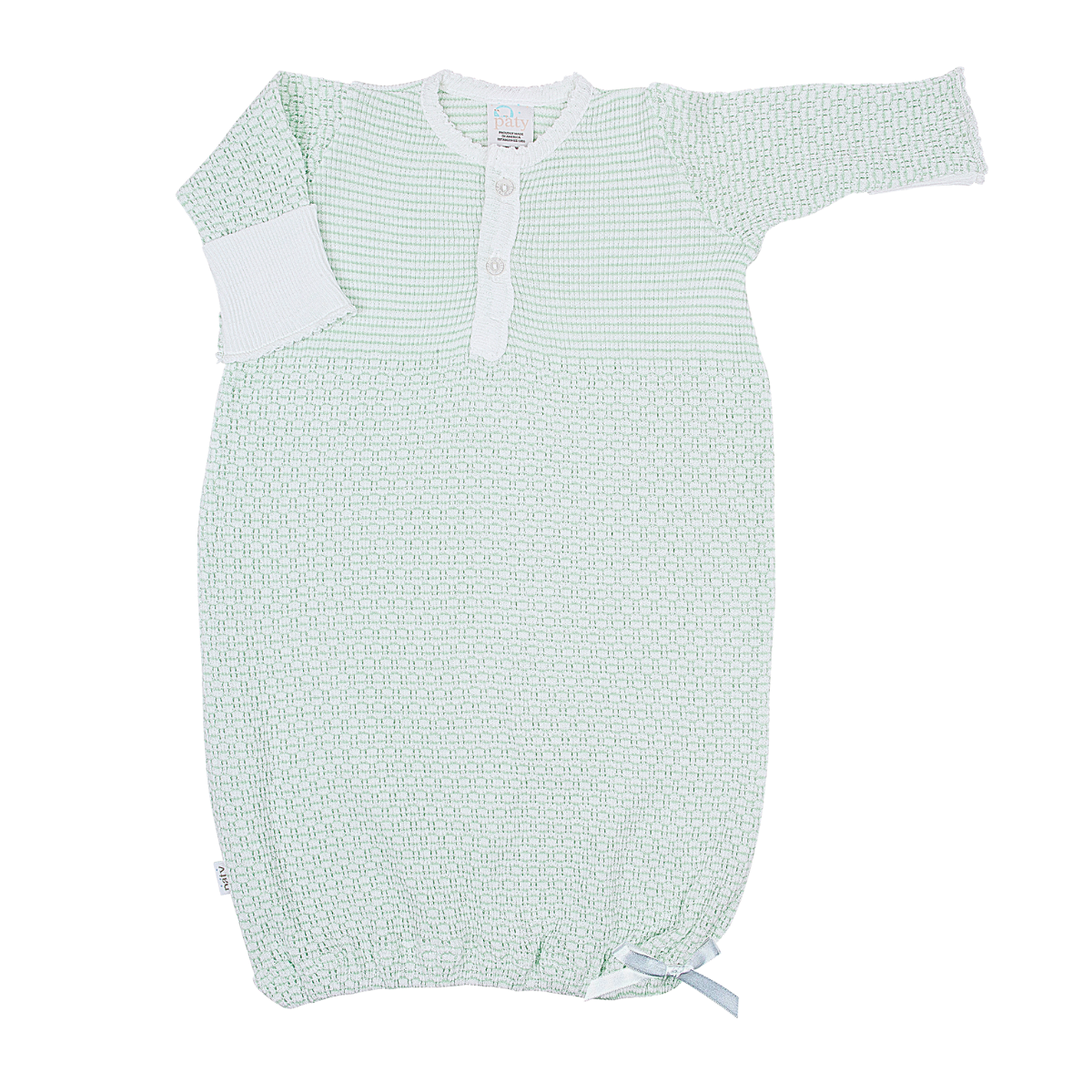 Paty Knit, Placket Gown