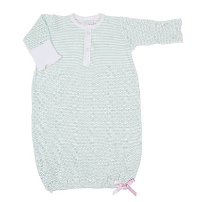 Paty Knit, Placket Gown