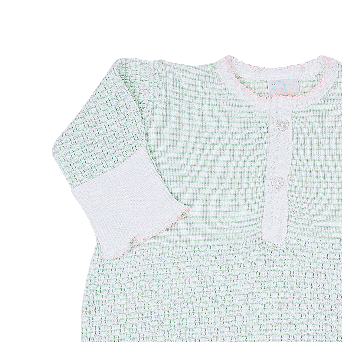 Paty Knit, Placket Gown