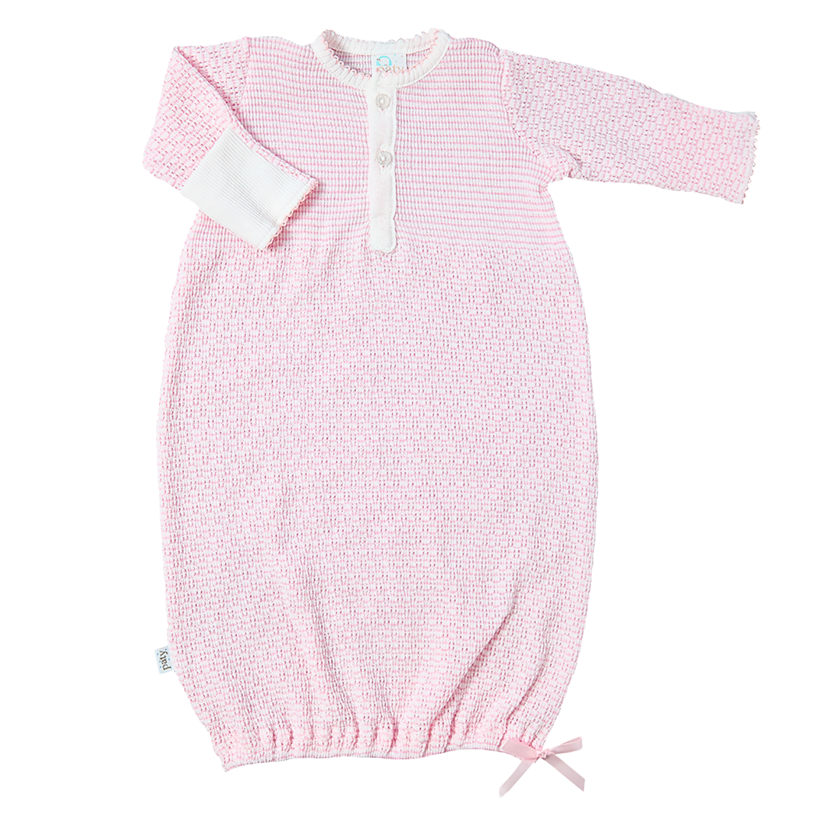 Paty Knit, Placket Gown