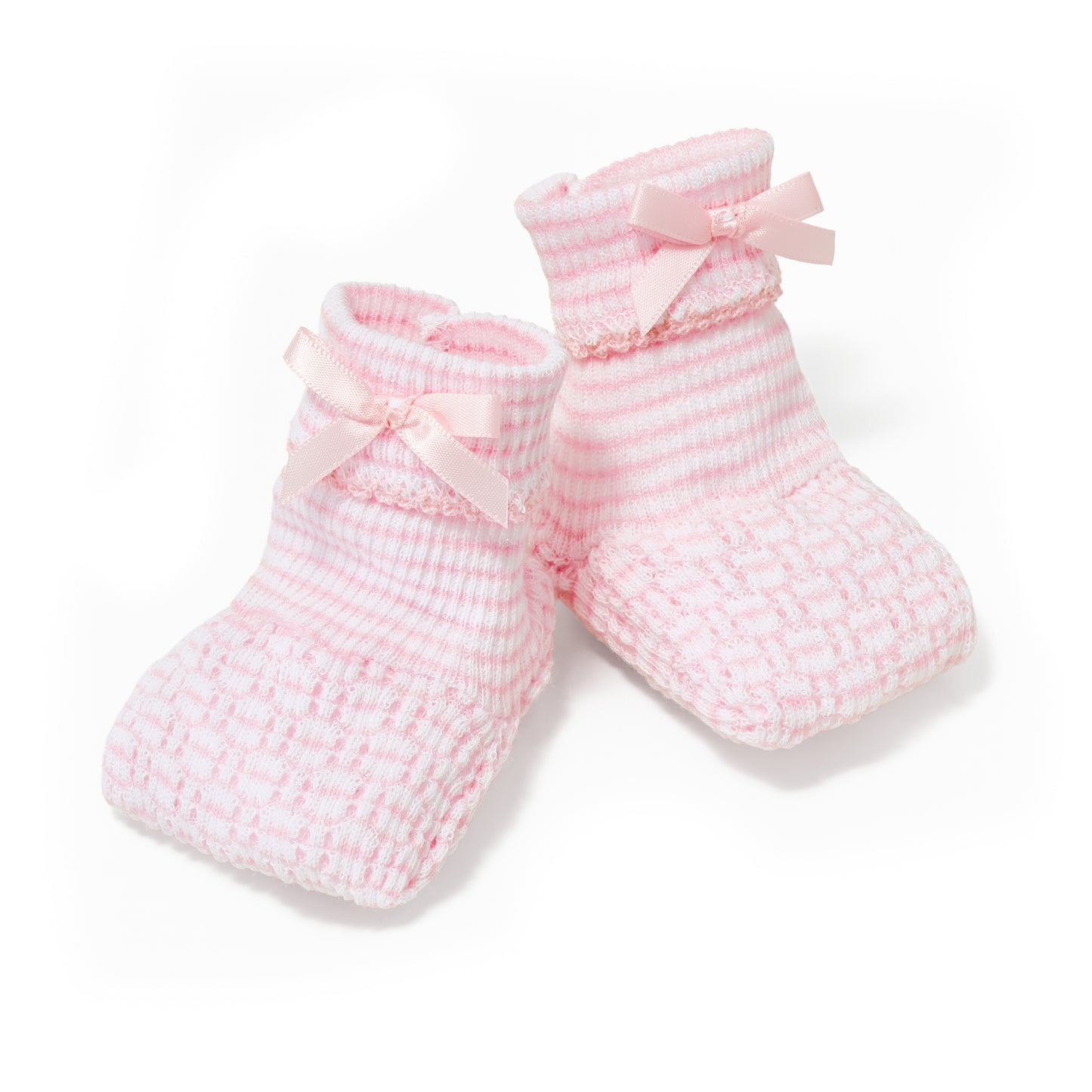 Paty Knit Solid Color Booties