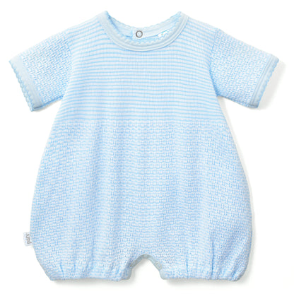 PatyKnit™ Solid Color Bubble with Pima Trim