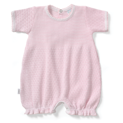Paty Knit Ruffle Hem Bubble in Solid Colors