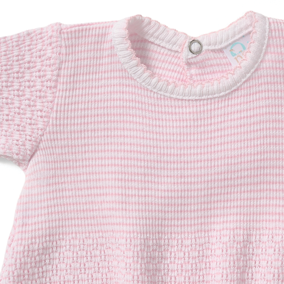 Paty Knit Ruffle Hem Bubble in Solid Colors