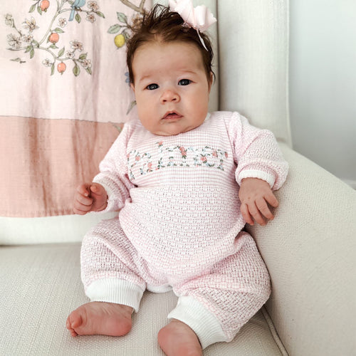 Paty Knit Romper (Long Sleeve) #266LS