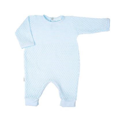 Paty Knit Romper with Pima Binding (Long Sleeve) #266LSJ
