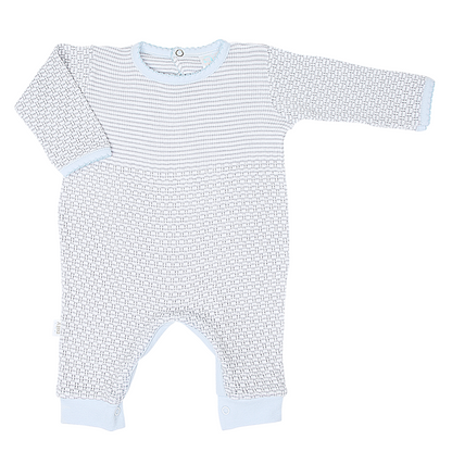 Paty Knit Romper with Pima Binding (Long Sleeve) #266LSJ