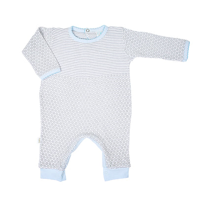 Paty Knit Romper with Pima Binding (Long Sleeve) #266LSJ