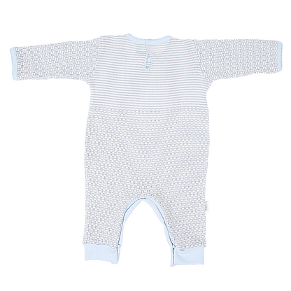 Paty Knit Romper with Pima Binding (Long Sleeve) #266LSJ