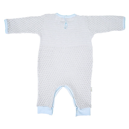 Paty Knit Romper with Pima Binding (Long Sleeve) #266LSJ