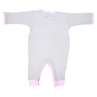Paty Knit Romper with Pima Binding (Long Sleeve) #266LSJ