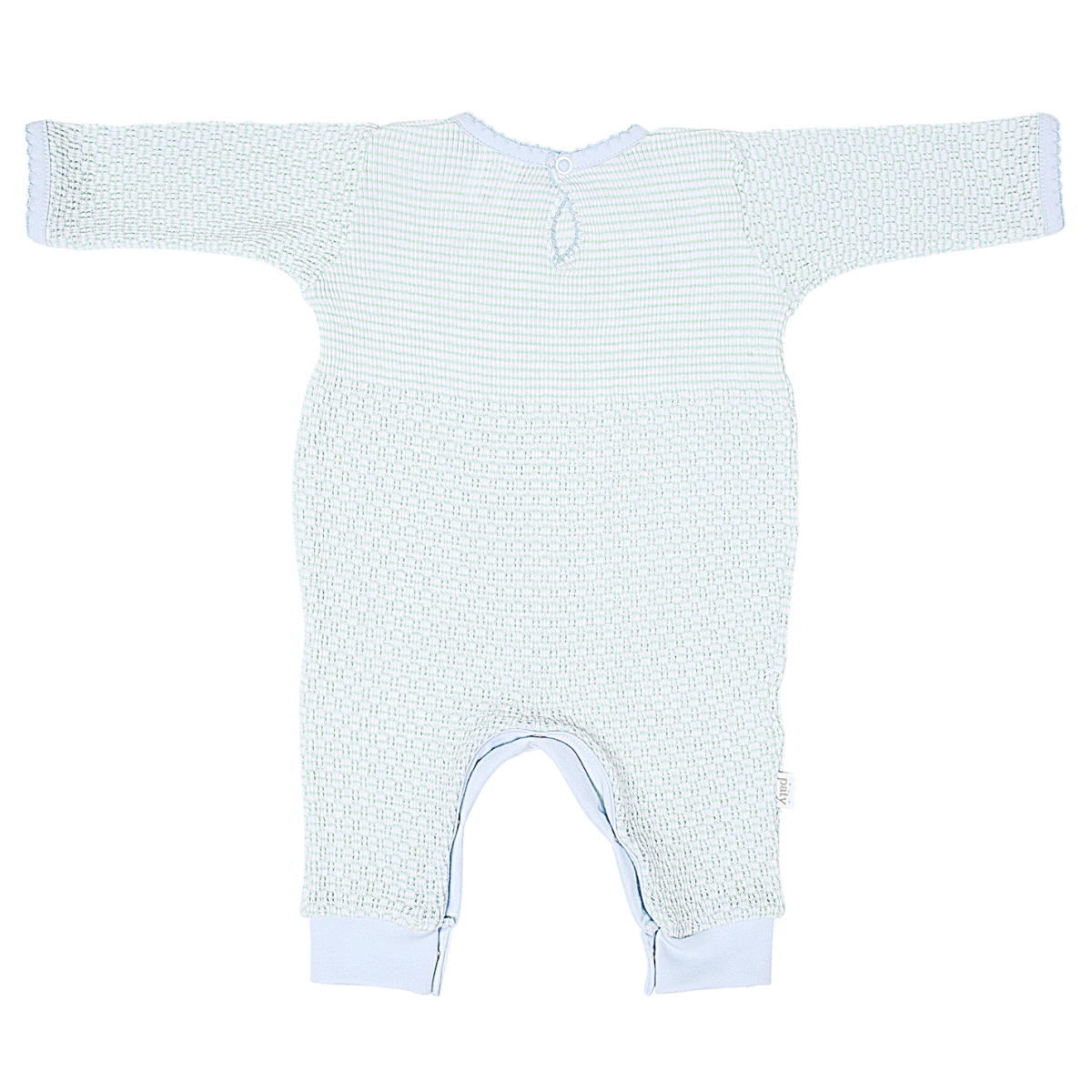 Paty Knit Romper with Pima Binding (Long Sleeve) #266LSJ