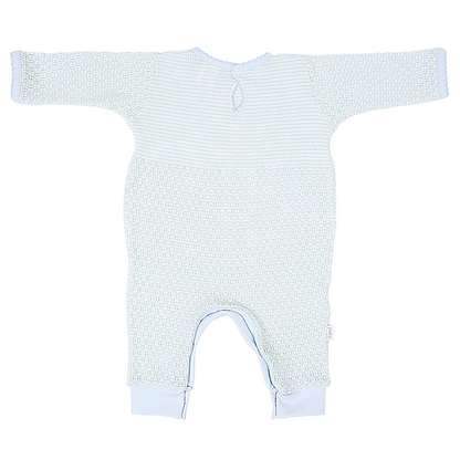 Paty Knit Romper with Pima Binding (Long Sleeve) #266LSJ
