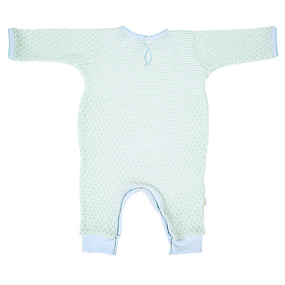 Paty Knit Romper with Pima Binding (Long Sleeve) #266LSJ