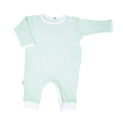 Paty Knit Romper with Pima Binding (Long Sleeve) #266LSJ