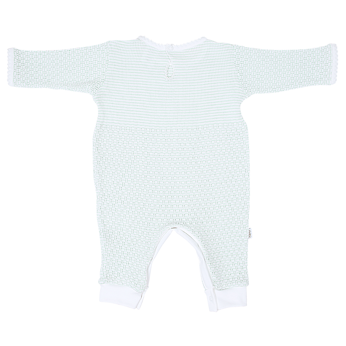 Paty Knit Romper with Pima Binding (Long Sleeve) #266LSJ