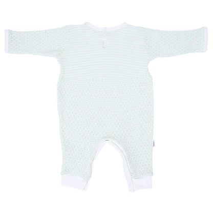 Paty Knit Romper with Pima Binding (Long Sleeve) #266LSJ