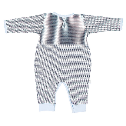 Paty Knit Romper with Pima Binding (Long Sleeve) #266LSJ