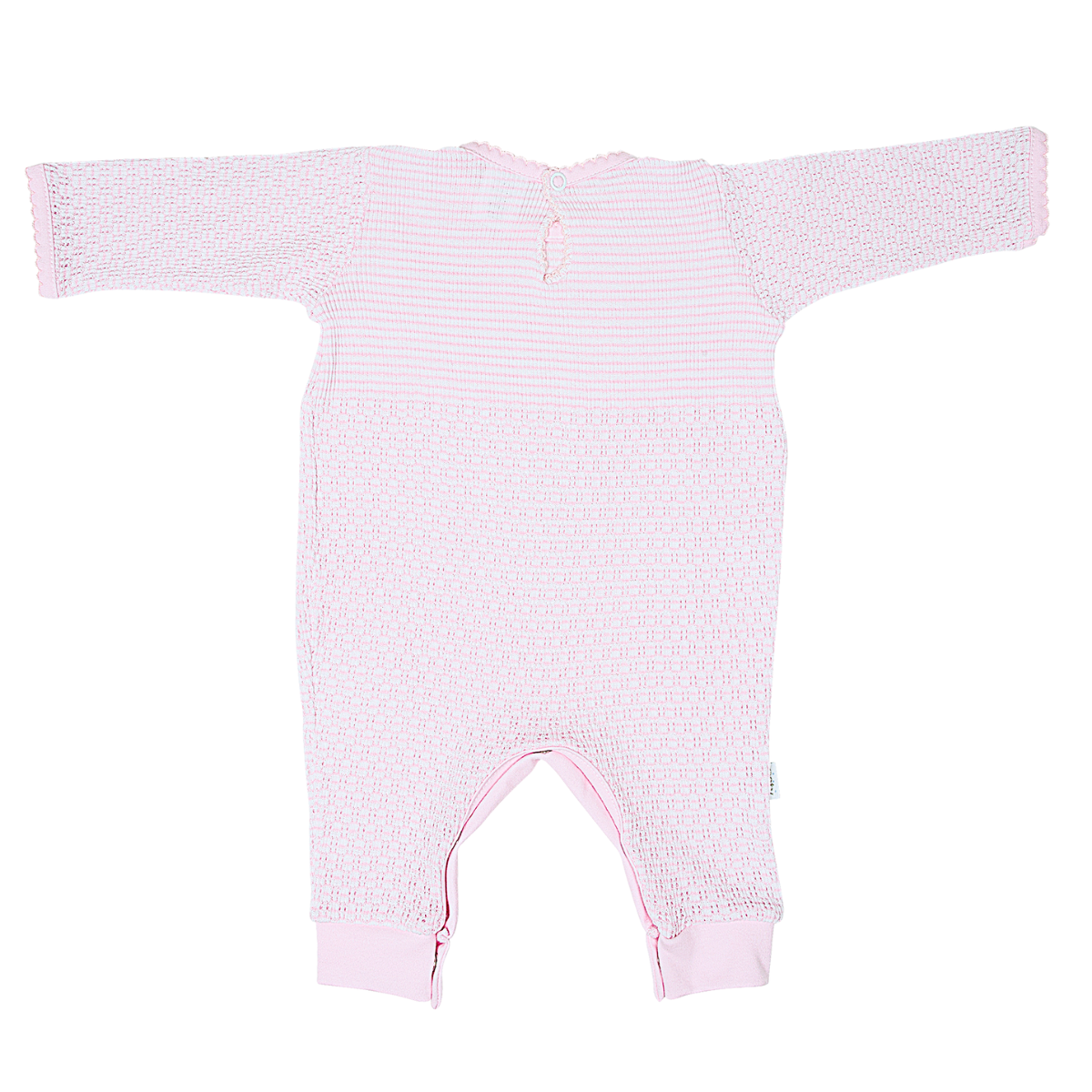 Paty Knit Romper with Pima Binding (Long Sleeve) #266LSJ