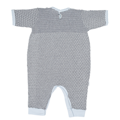 Paty Knit Romper with Pima Binding (Short Sleeve) #266SSJ