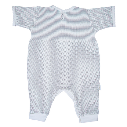 Paty Knit Romper with Pima Binding (Short Sleeve) #266SSJ