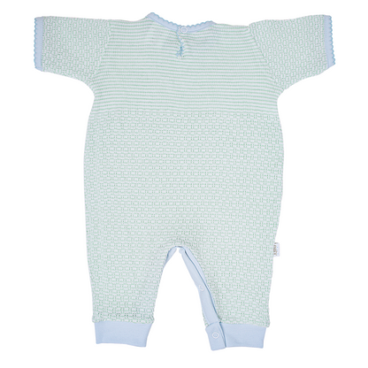 Paty Knit Romper with Pima Binding (Short Sleeve) #266SSJ