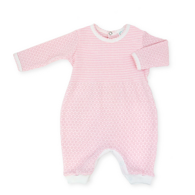 Paty Knit Romper, (Solid Color, Long Sleeve) #266LS