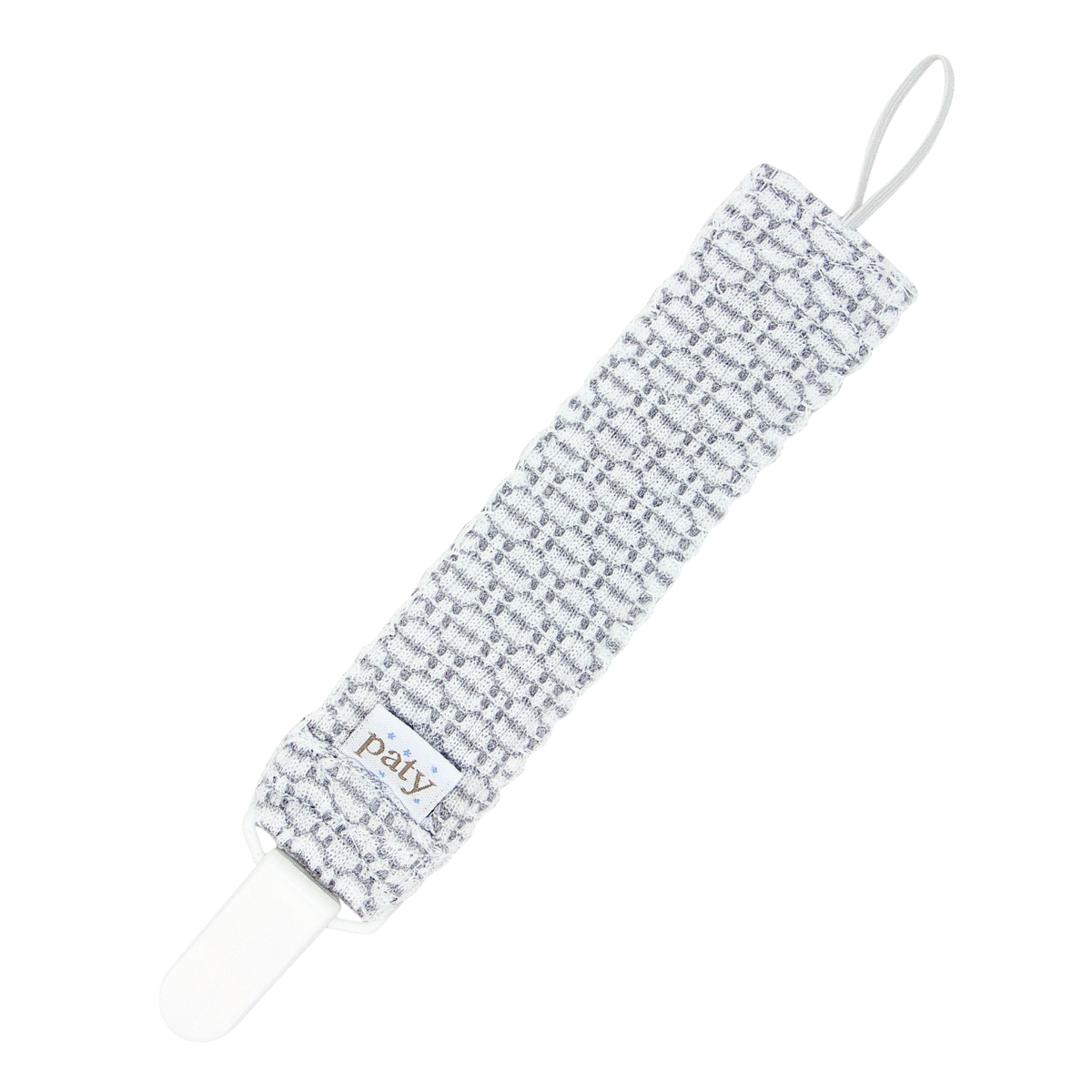Paty Knit Pacifier Clip #289