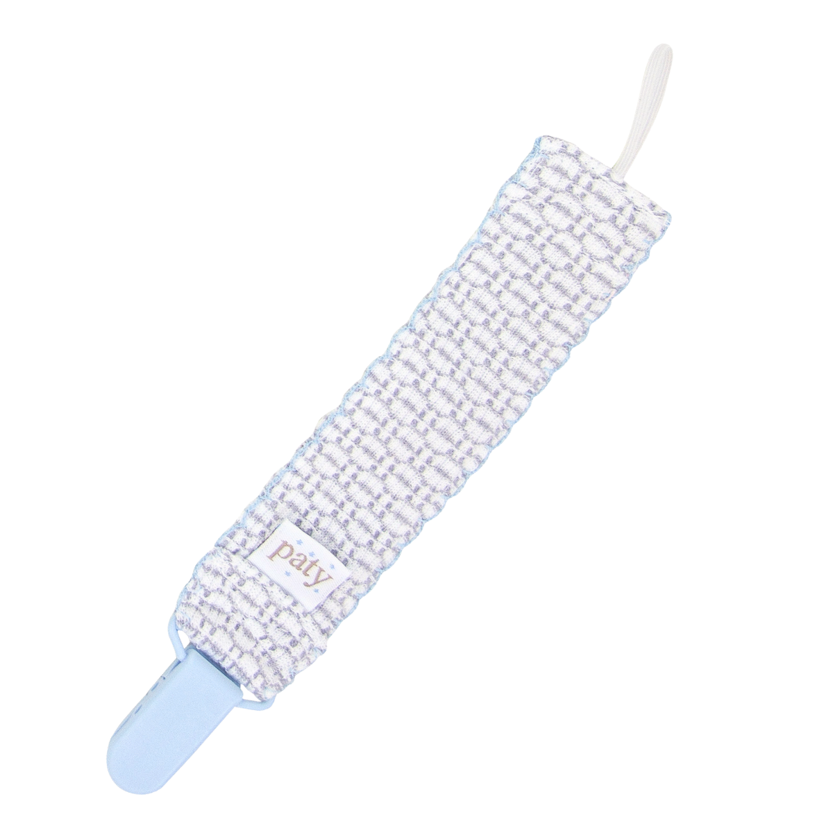 Paty Knit Pacifier Clip #289