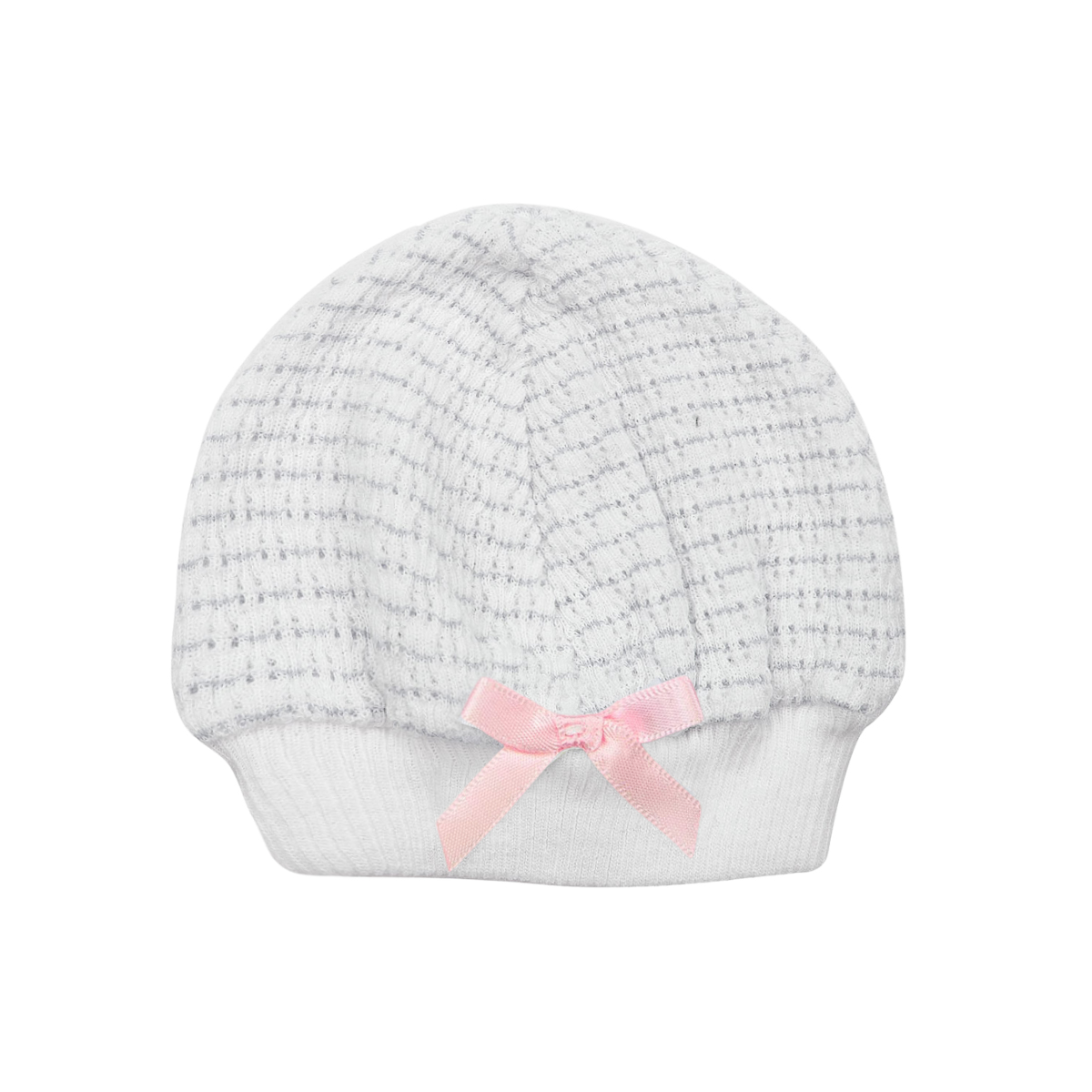 Paty Knit Beanie with Bow #305