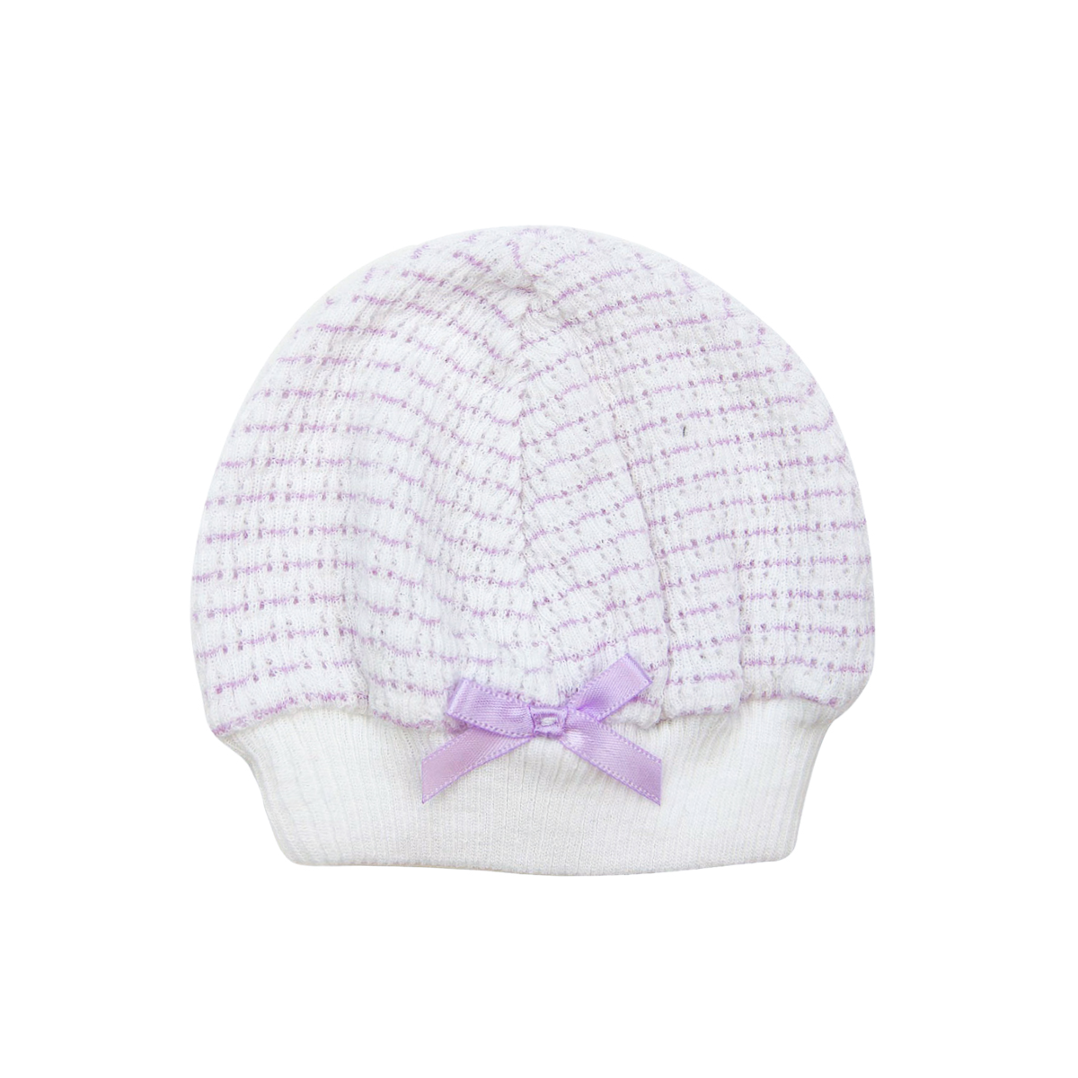 Paty Knit Beanie with Bow #305