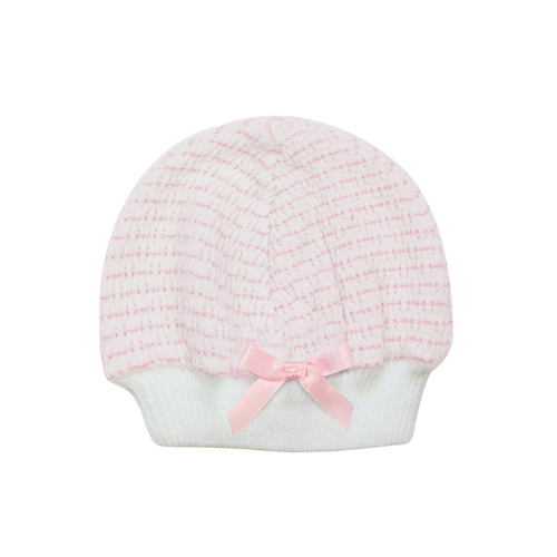 Paty Knit Beanie with Bow #305