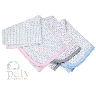 Paty Knit Blanket, Pima Binding #307J