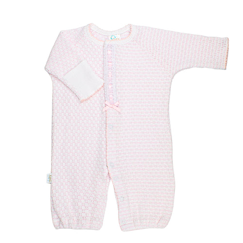 Paty Knit Converter with Eyelet Trim (Pinstripe) #324
