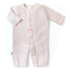 Paty Knit Pinstripe Converter with Eyelet Trim