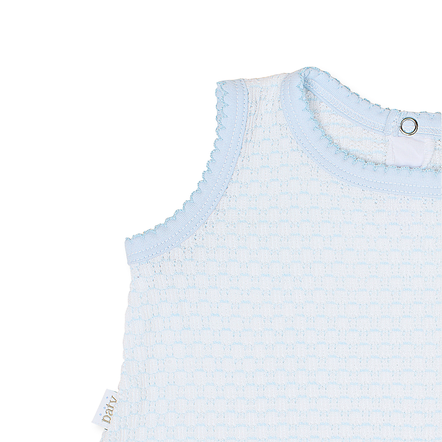 Paty Knit, 2 PC Sleeveless Diaper Set With And Without Bow