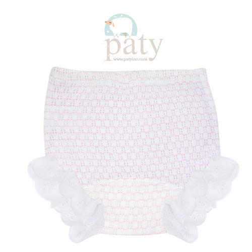 Pinstripe Bloomers w/ Eyelet Trim #337